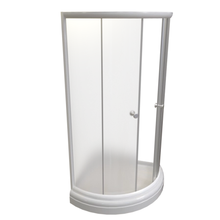 Поддон к душевому углу Найт 90 (радиальный поддон на раме-подставке с устройством слива)