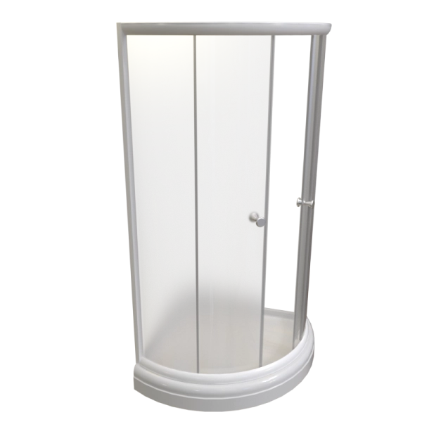 Поддон к душевому углу Найт 90 (радиальный поддон на раме-подставке с устройством слива)