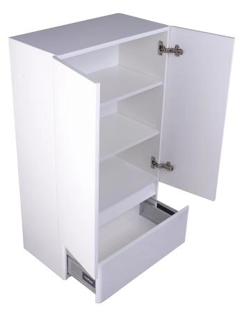 Подвесной Шкаф Style Line Elfante Атлантика 1000, с ящиком, антискрейч