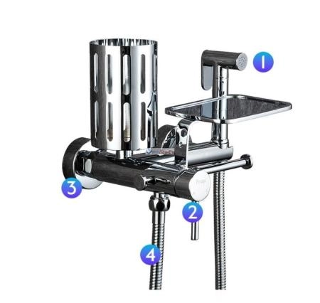 Гигиенический душ Frap F7513 хром