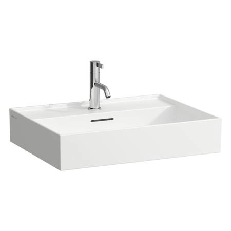 Laufen Kartell Тумба с раковиной 58x45x60см, с 2 ящиками, вкл. органайзер для умывальника подвесная, цвет: белый матовый