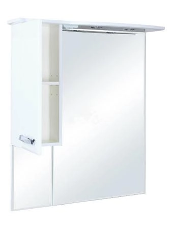 Зеркало-шкаф Bellezza Балтика 90 L с подсветкой белый