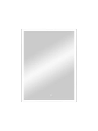 Зеркало Континент Frame Silver LED 600х800 ЗЛП891 с подсветкой