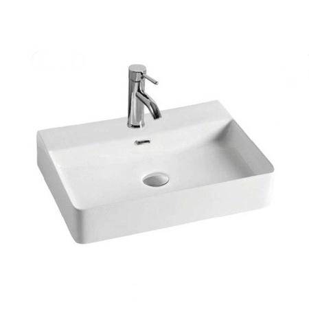 Раковина Vincea VBS-303, 600*420*130 накладная, цвет белый фарфор