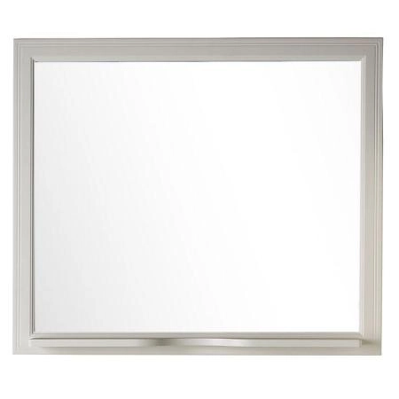 Зеркало Asb Woodline Монте 100 с полочкой Бежевый