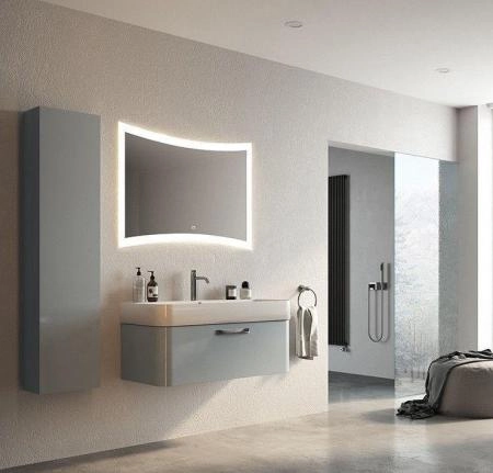 Зеркало Континент Silence LED 1000х680 c подсветкой ЗЛП457