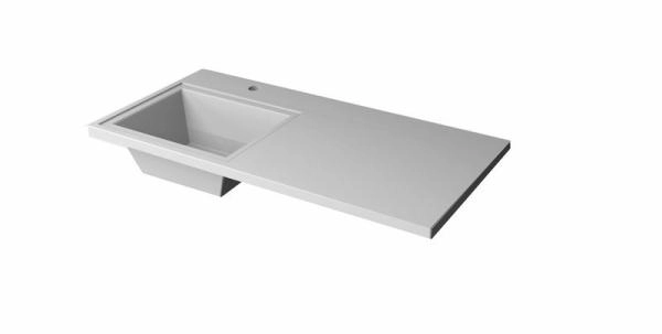 Раковина над стиральной машиной Marko Марсал 100 левая