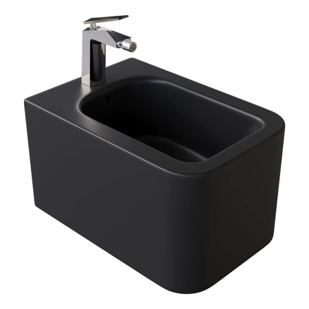 Биде подвесное Boheme Mane Черный матовый 970-BDT-B