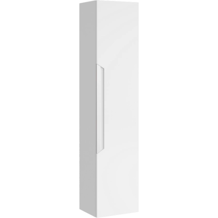 Подвесной пенал AQWELLA Cube CUB0503W универсальный с одной дверью в белом матовом цвете