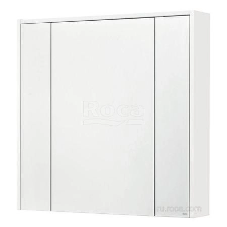Зеркальный шкаф Roca Ronda 80 белый матовый/бетон ZRU9303009