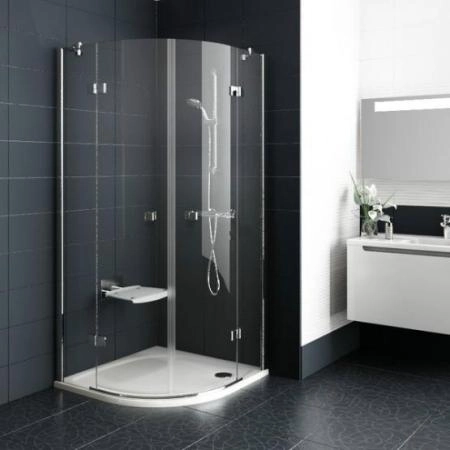 Душевой уголок Ravak SMSKK4-80 хром + Транспарент