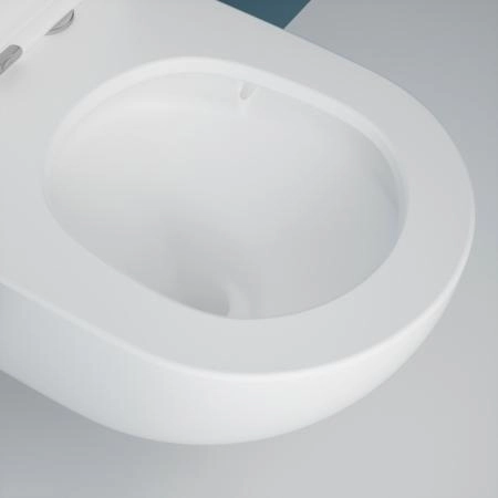 Унитаз ESBANO FORTEX-53T торнадо безободковый подвесной белый 530x360x360