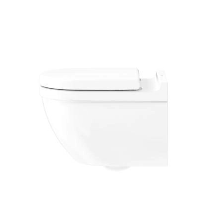 Duravit Starck 3 Унитаз подвесной безободковый, 540х360 мм, с сиденьем микролифт, цвет белый