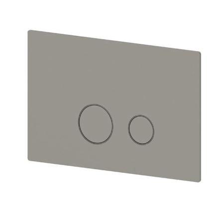 Newform Delta Zero Клавиша смыва, совместимая со скрытыми бачками TECE, цвет: titanium satin