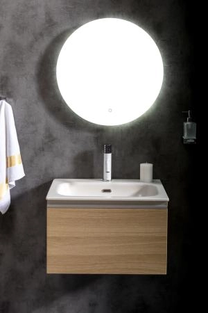 Тумба без раковины Boheme Vallessi 60*46см LIGHT OAK, 1 Полка Boheme 837-060-L