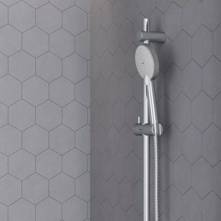 Душевой комплект RedBlu by Damixa Origin One 918100000 хром, серый