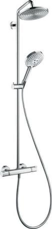 Hansgrohe 27116000 Raindance Select S Душевая система для душа с термостатом ?240/120 мм, 3 реж., EcoSm, хром