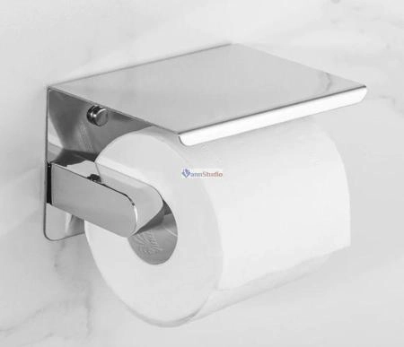 F502 Полка+бумагодержатель Frap