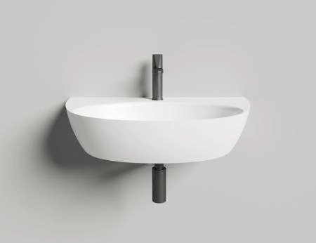 Раковина Salini ALDA WALL 03 S-Sense глянцевая 71x45 140313G накладная без отв.смесителя