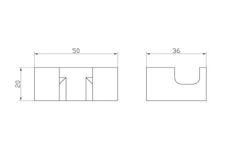 Двойной крючок для ванной WONZON & WOGHAND, Хром (WW-9525)