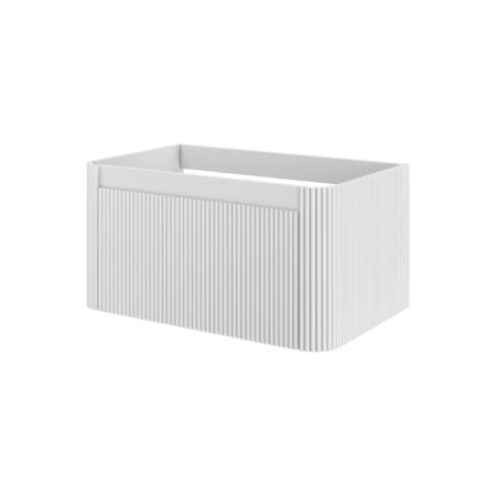 Тумба без раковины Boheme VOI рифл. 80см MATT WHITE 782-080-R-MW