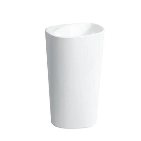 Laufen Palomba Раковина 52.5х43.5х90 см, без отв., покрытие LCC, цвет: белый