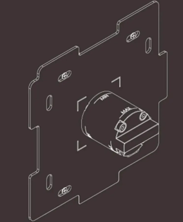 CeaDesign INC скрытая часть электрического полотенцесушителя