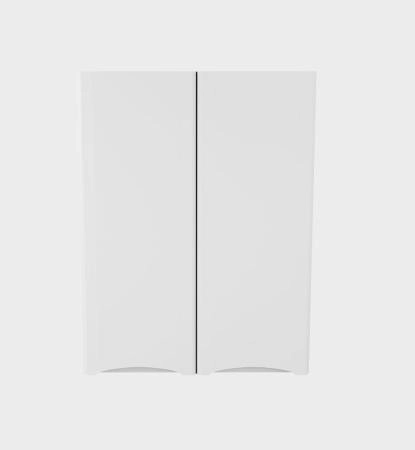 Подвесной Шкаф Style Line Бергамо мини 600 Люкс антискрейтч белый, PLUS