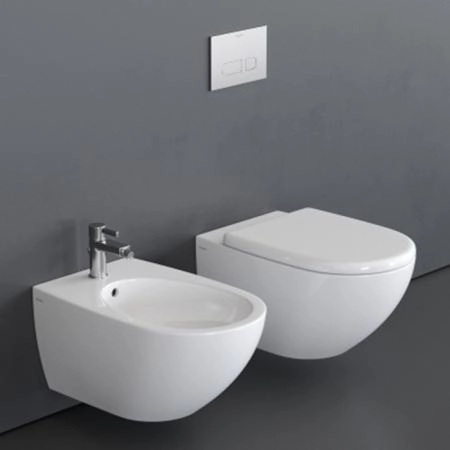 Duravit Architec Унитаз подвесной 57.5х36.5см, с сиденьем микролифт, цвет: белый