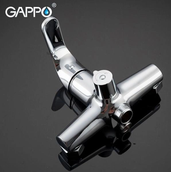 Смеситель Gappo G2235 для ванны длинный излив хром