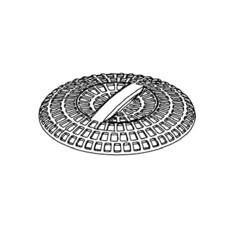 TECE Решетка для сифонов TECEdrainpoint S