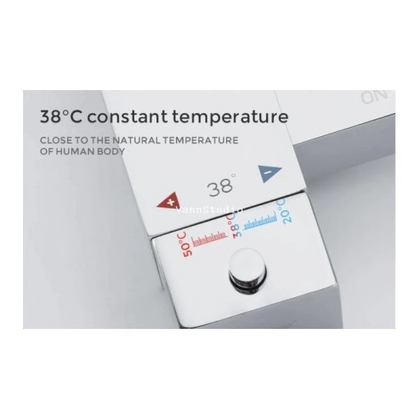 Гигиенический  душ Gappo G7207-40 встраиваемый термостат, хром