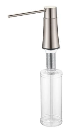 Диспенсер Boheme для кухни встраиваемый Nikel Brush 630-NB