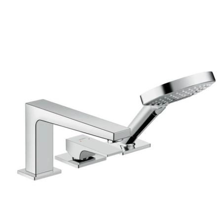 Hansgrohe Metropol Смеситель на борт ванны , на 3 отв., цвет: хром