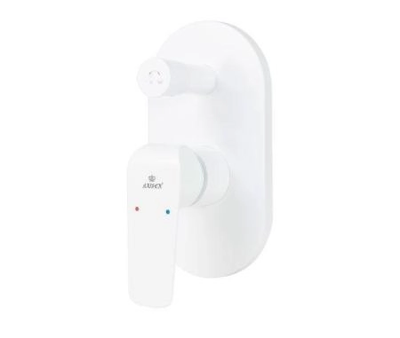 Смеситель для ванны KAISER Glory (69277) белый