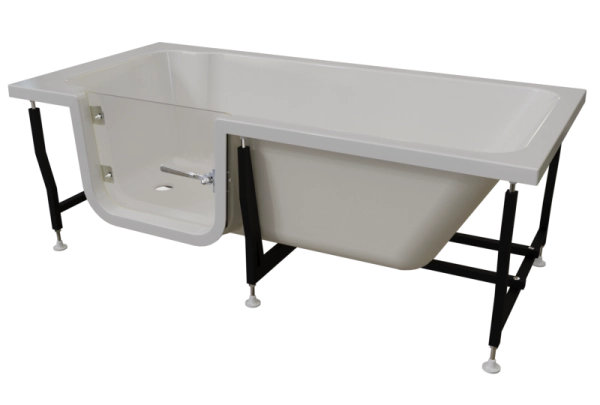 Ванна "Грасс 2" (левое исполнение, ванна с рамой - 1 шт., слив-перелив - 1 шт., фронтальная панель - 1 шт.)