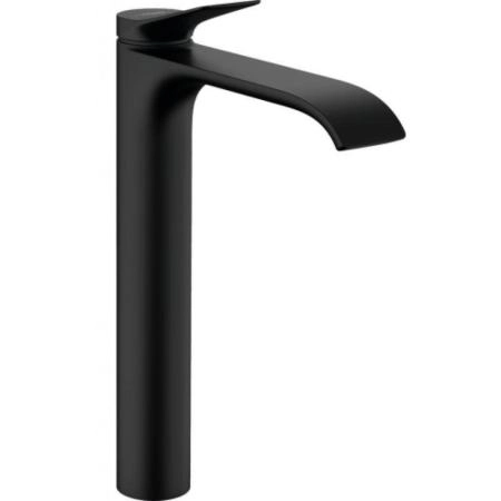 Смеситель Hansgrohe 75042670 Vivenis для свободностоящей раковины 251 мм, гладкий черный матовый