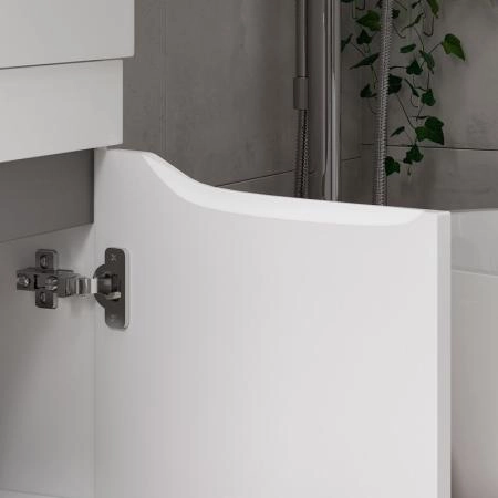 Тумба для ванной Volna Lake 70.2D бетон напольная раковина отдельно