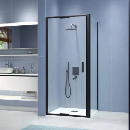 Душевой уголок RGW SV-135B Stilvoll 80x80 Черный матовый прозрачное