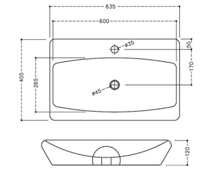 Раковина Jaquar Lyric LYS-WHT-38931 34 см встраиваемая