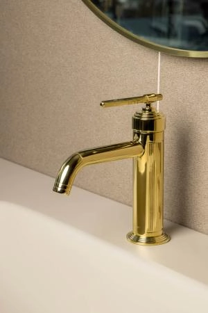 Смеситель для умывальника Boheme ETERNA GOLD 171-G