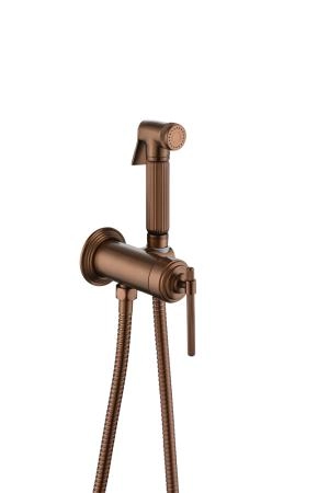 Смеситель гигиенический Boheme ETERNA BRUSED BRONZE 177-BRB