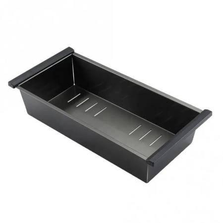 Кухонная мойка Gappo GS8350-6  830x500x215mm 0.8мм с коландером Черный