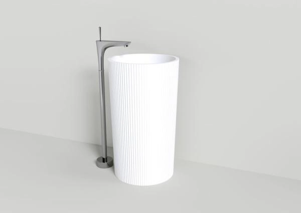 Раковина NT BAGNO NT703 BRAVO 500x500 искусственный камень