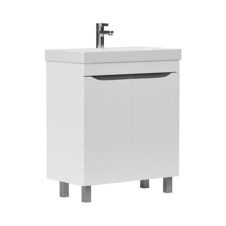 Тумба для ванной Volna Lake 70.2D бетон напольная раковина отдельно