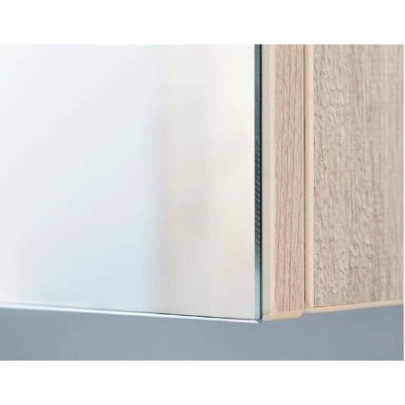 Шкаф-зеркало Dreja MAX 60 с LED-освещением, дуб кантри