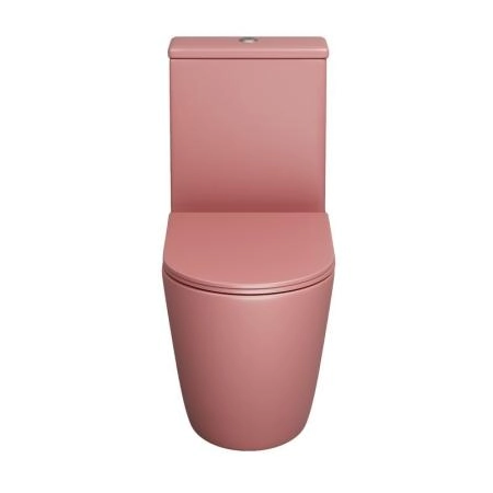 Унитаз Grossman GR-4480PIMS Color (620*365*810) РОЗОВЫЙ МАТОВЫЙ напольный Безободковый