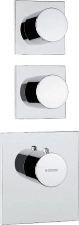 Термостат для ванны с душем Bossini OKI 2 Outlets LP Z031203.030, хром