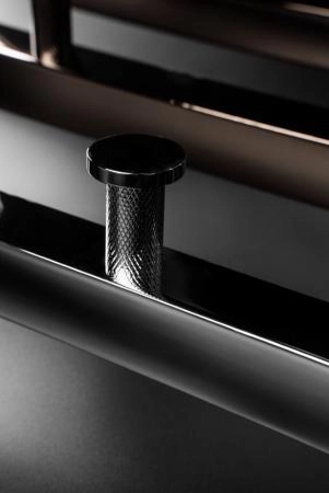 Полотенцесушитель электрический Boheme 2-трубы квадратный CHROME 728-CR