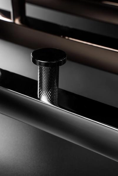 Полотенцесушитель электрический Boheme 2-трубы квадратный CHROME 728-CR